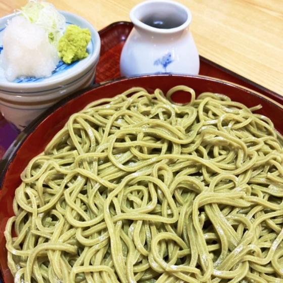 梅雨時期やったけど晴天！人生初の桑そばに感動