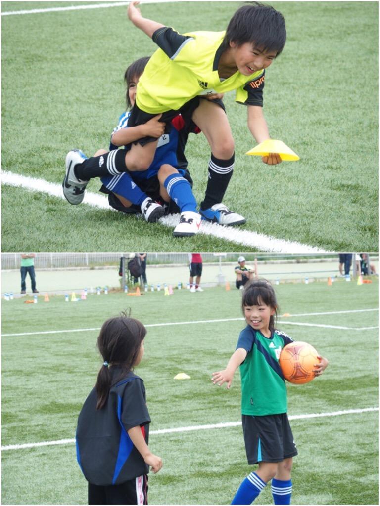 6 14 伊藤壇選手によるチャリティーサッカークリニック 中田麻衣子 なかだまいこ サッカー選手 Official ブログ By ダイヤモンドブログ